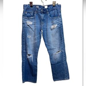 AG Adriano Goldschmied Jeans Women’s size 29 Ex-Boyfriend Crop